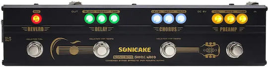Sonicake RockStage Multi-Effekte Chorus / Verzögerung / Verzerrung / Nachhall E-Gitarre