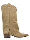 Leather Women's Boots Brown