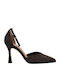 Suede Brown Heels
