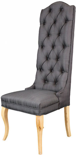 Ploo Stühle Speisesaal Transparent 1Stück 51x56x132cm