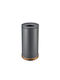 SMASH DESIGN LUXURY BINS Coș de Gunoi Plastic Gri 58l