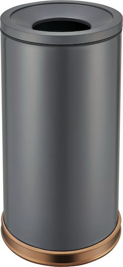 SMASH DESIGN LUXURY BINS Coș de Gunoi Plastic Gri 58l