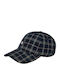 Element Icon Șapcă Dad Carouri Tartan Albastru
