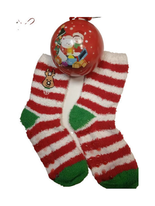 IDER Коледни Чорапи White-red-green 1Пакет