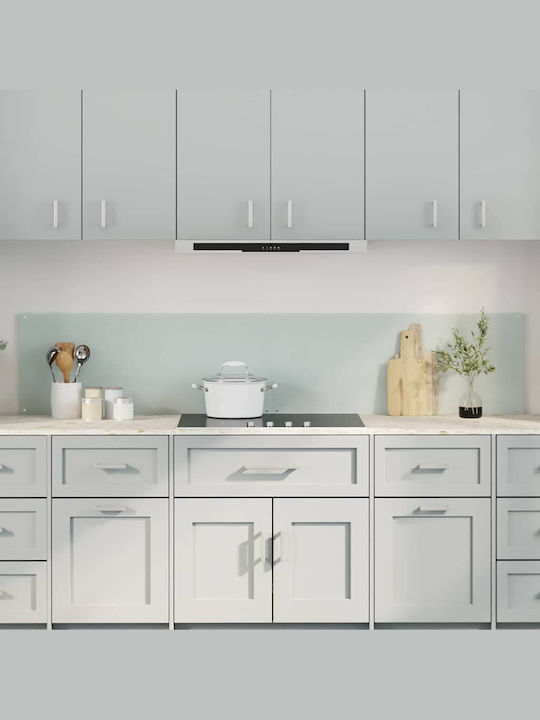 Πίσω Πάνελ Κουζίνας 2 Pcs Λευκό 100 X 40 Cm Σκληρυμένο Γυαλί 3415422 Λευκό