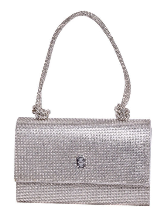 Damenumschlag Silber
