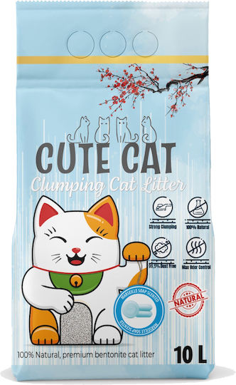 Cute Cat Katzenstreu mit Duft Marseiller Seife 10Es