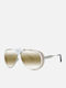 Women's Sunglasses with Gold Frame and Gold Mirror Lens