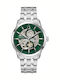 Bulova Sutton Ceas Bărbați 40mm Automat Cu Brățară Argintie Din Oțel Inoxidabil