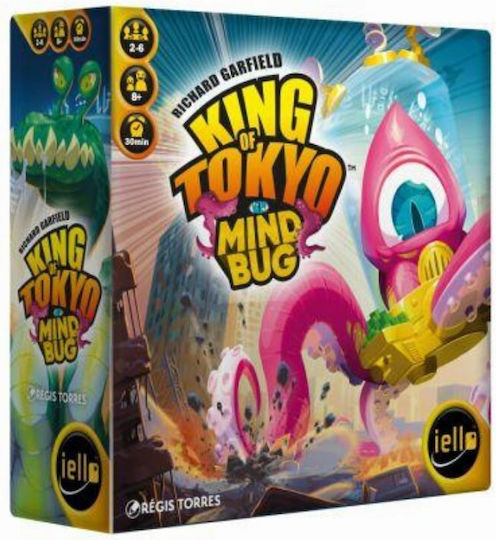 Επέκταση Παιχνιδιού King of Tokyo - Mindbug για 2-6 Παίκτες 8+ Ετών (EN) King