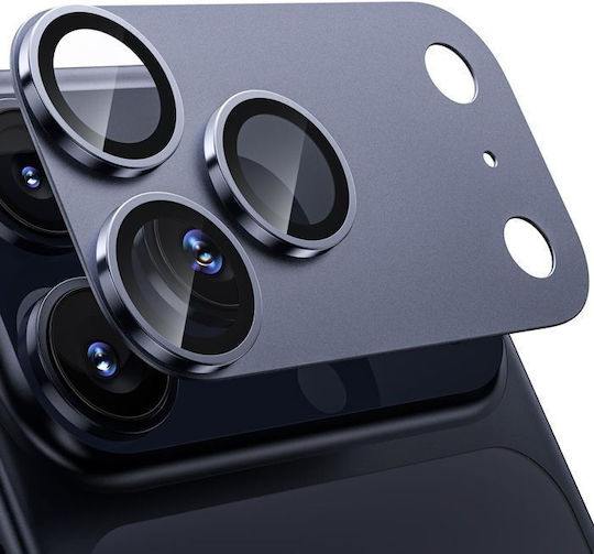 Orso Protector Complet Cameră 9h Albastru iPhone 17 Pro Max