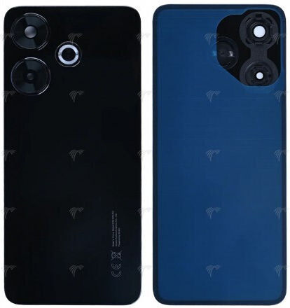 Xiaomi Redmi 13 4G Battery Cover and Camera Lens Black Original