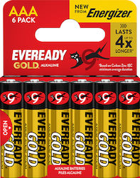 Eveready AAA 1.5V 6τμχ Eveready AAA 1.5V 6τμχ