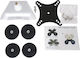 Magnetic Roof Base Magnetic Roof Mount Gen 3 Standard Starlink Internet Satellite Mini Roof Magnet Bracket Adapter Strong Magnet No Drill Installation Code 1-per0070