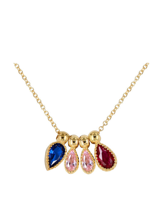 Tasoulis Jewellery Collection Колиета от Жълто Злато 9 Карата Tasoulis Jewellery Collection Колиета от Жълто Злато 9 Карата