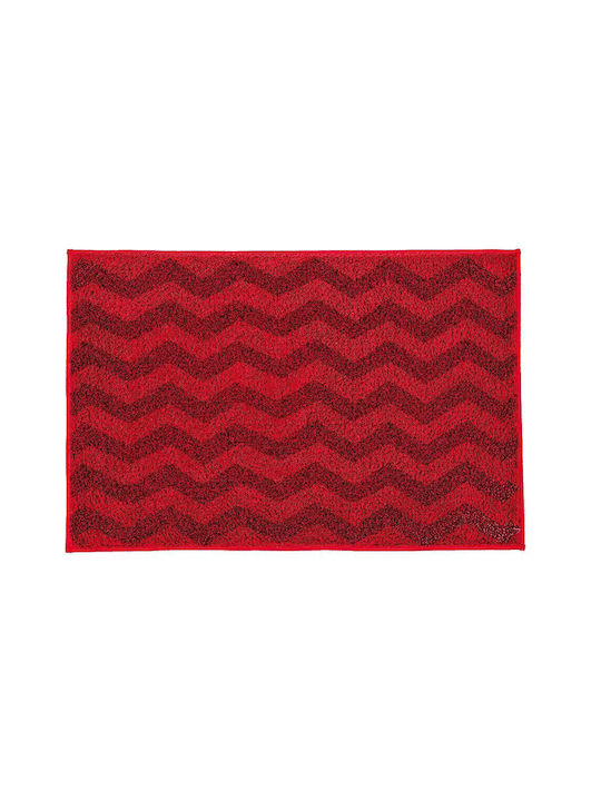 Kleine Wolke Bath Mat Zack 9207453225 Red 70x120cm