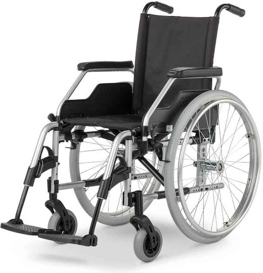 Wheel Инвалидна количка Сгъваемо Тип светлина WheelVario-588-612 Сребрист