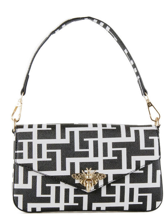Women's Black Flap Bag