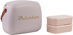 Polarbox Small Gold Edition Φορητό Ψυγείο 6lt Beige