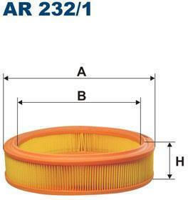 Fiat Doblo Air Filter 119,223 00- Punto 188 99-12/Fiat Y 840 95-03/Zastava 10 05 Ar2321 Filtron 71754083 Ar2321-10439