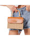 Straw Women's Bag Crossbody Brown