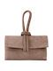 Leather Women's Bag Handbag Taupe