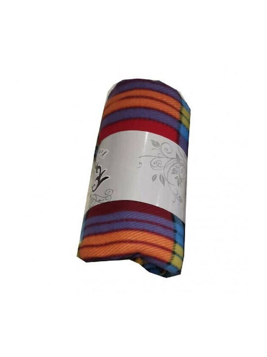 Marwa Fleece Blanket Single 150x200cm Multicolour