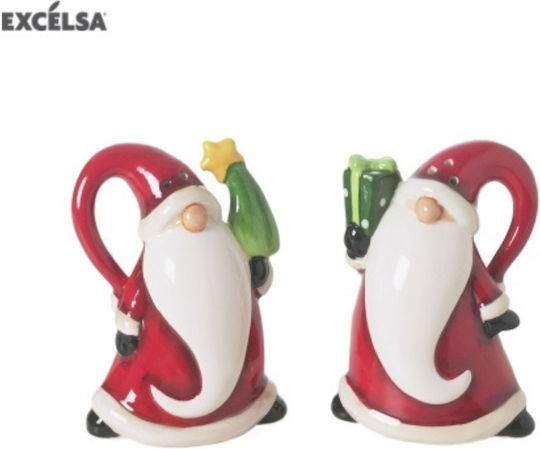 Excelsa Weihnachts-Salz- und Pfeffer-Set Keramisch