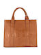 Women's Tote Bag Brown Bag-A1540-18A-(cml)