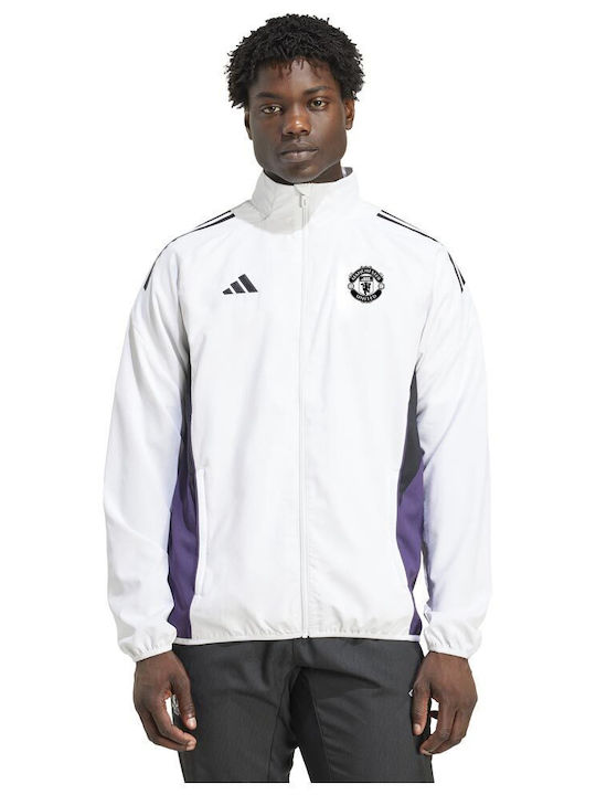 Track Top Men's Cardigan White