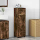 vidaXL Countertop without Sink L30.5xW30xH101cm Smoked Oak