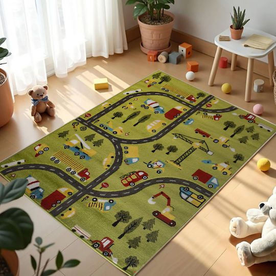 Детска игрална пътека Зелен 80x150см