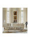 My Home Luxury Vorhang mit Bleistiftfalten Ecru 270x280cm