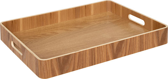 5Five Lemnos Dreptunghiular Tavă de Servire cu Mânere în Culoare Maro 43x30x5cm 190040 1buc 5Five Lemnos Dreptunghiular Tavă de Servire cu Mânere în Culoare Maro 43x30x5cm 190040 1buc