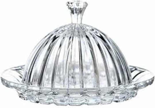 Kuchenständer Glas mit Deckel Transparent