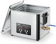 Vevor Καθαριστής Υπερήχων 15lt Inox με Μηχανικό Χρονοδιακόπτη