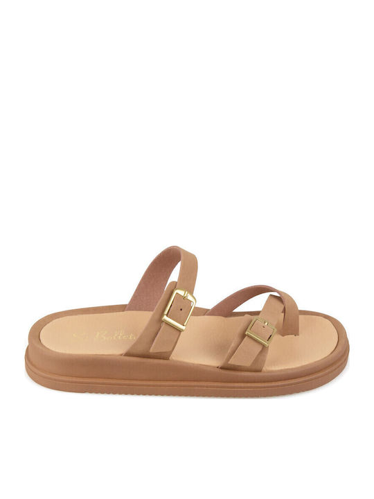 Silia D Δερμάτινα Γυναικεία Σανδάλια Flatforms ...
