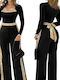 Women's One-piece Suit Black