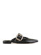Mules with Heel in Black Color