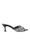 Mules with Heel in Black Color