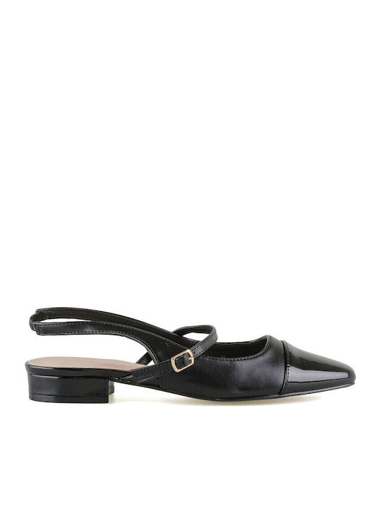 Silia D Ballerinas With strap Black