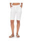 Women's Bermuda Shorts White