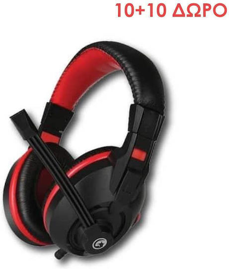 Marvo H8321P 10 + 10 Over Ear Gaming Headset with Connection 2x3.5mm