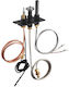 Vevor Gas Fireplace Pilot Assembly Natural Gas & LPG Suitable for Majestic Vermont Castings Temco Rqbldhzjsdzjs88ty001v7
