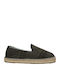 Yucatán Stoff Herren Espadrilles in Braun Farbe