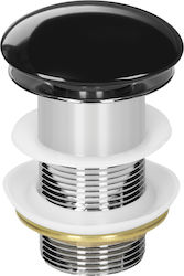 LuxeBath Brass Sink Floor Drain Black LuxeBath Brass Sink Floor Drain Black