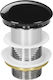 LuxeBath Brass Siphon Sink Black