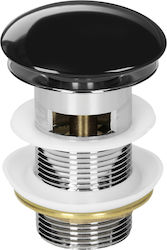 LuxeBath Brass Sink Floor Drain Black LuxeBath Brass Sink Floor Drain Black