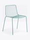 Scaun de exterior Metalic Pedral Petrol 55x53.5x77cm