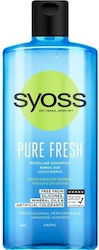 Micellar Shampoo Syoss Pure Fresh 440 Ml